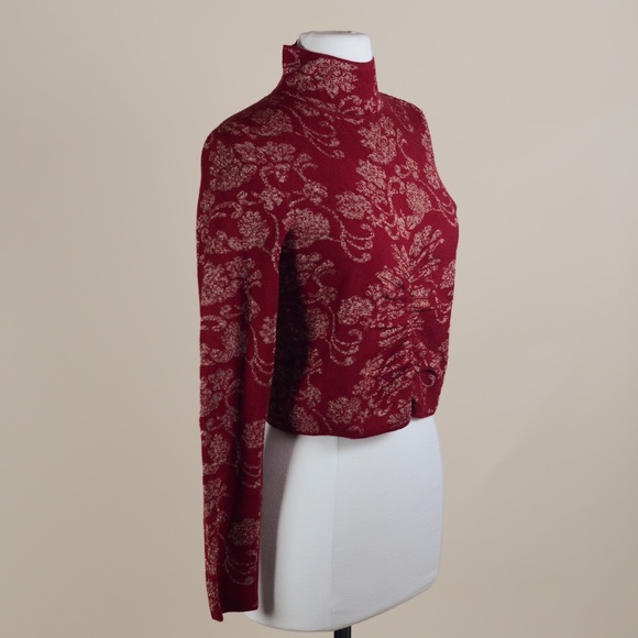 NEW Anthropologie Cropped Sweater - Picture 2 of 10